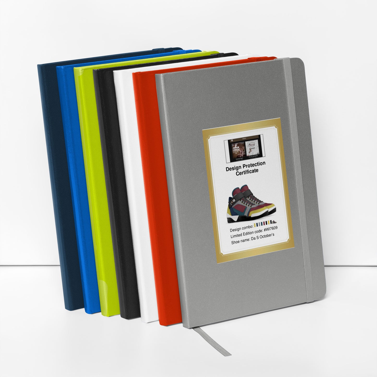 Da $ October’s Hardcover bound notebook