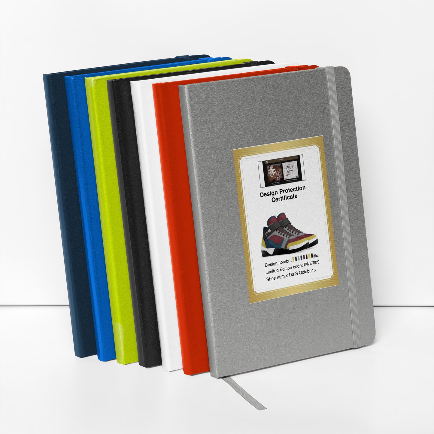 Da $ October’s Hardcover bound notebook