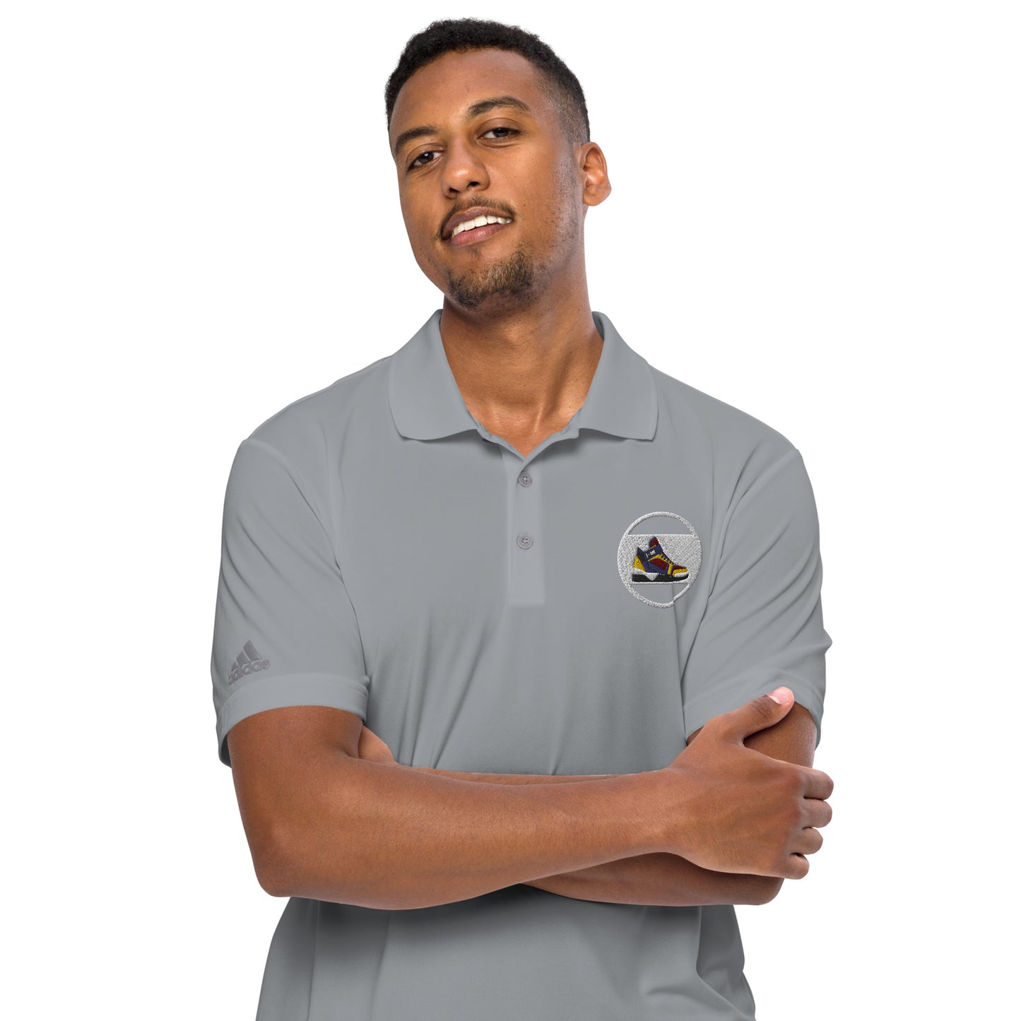Da $ October’s adidas performance polo shirt