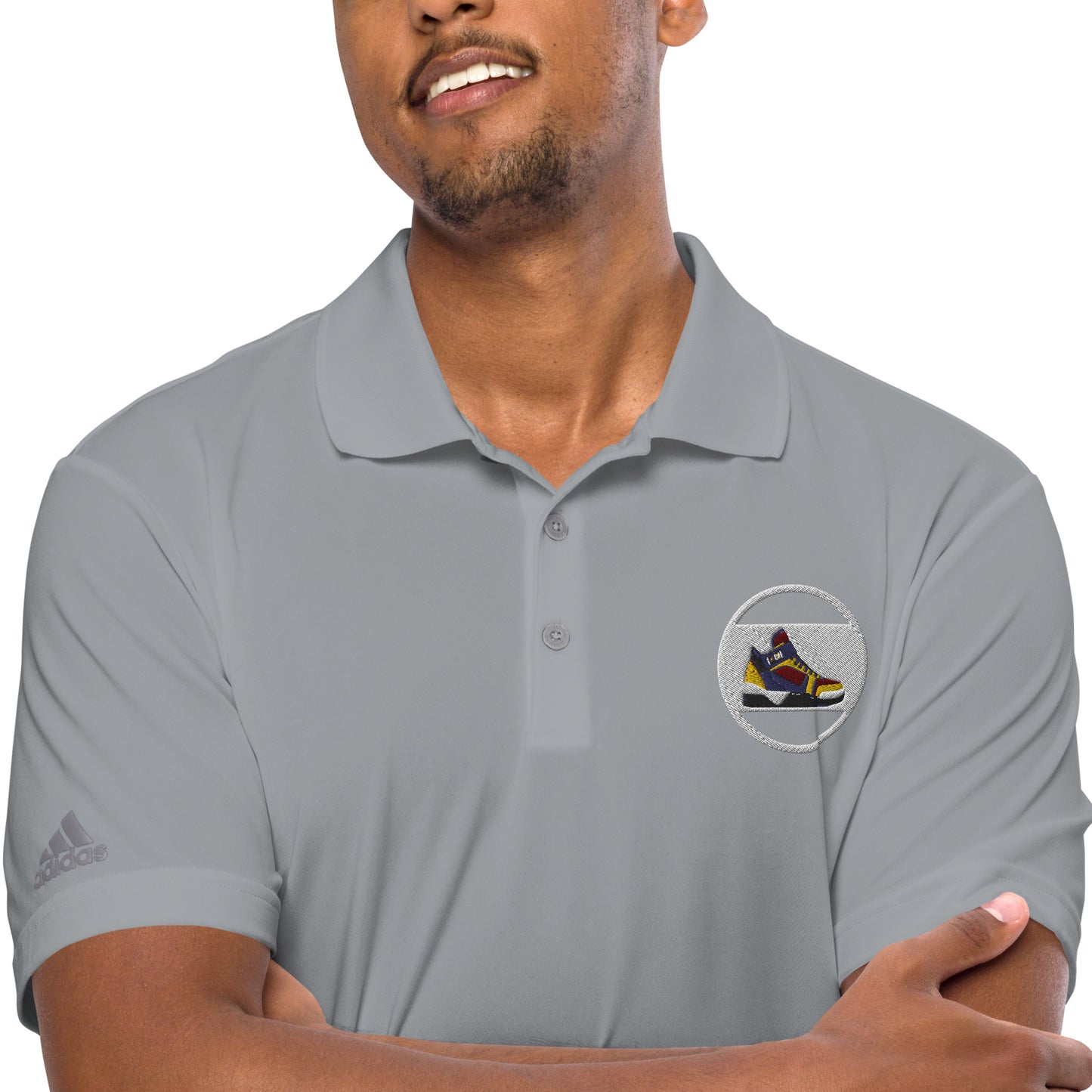 Da $ October’s adidas performance polo shirt