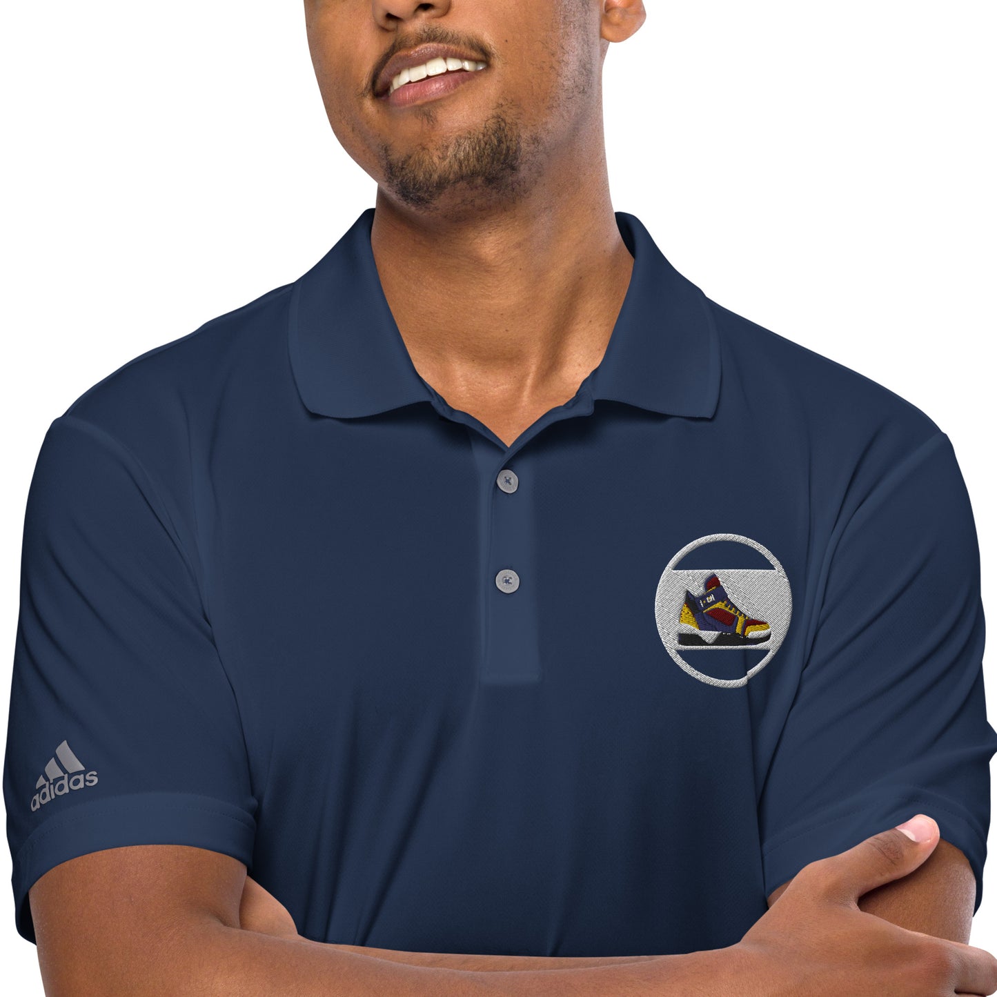 Da $ October’s adidas performance polo shirt