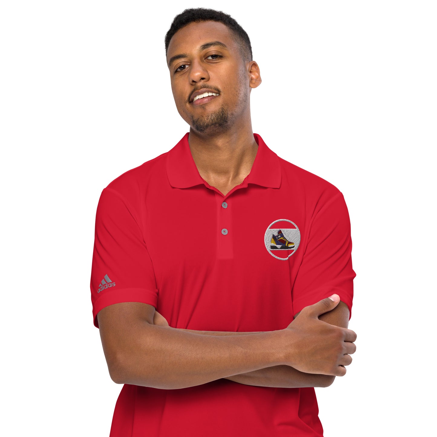 Da $ October’s adidas performance polo shirt