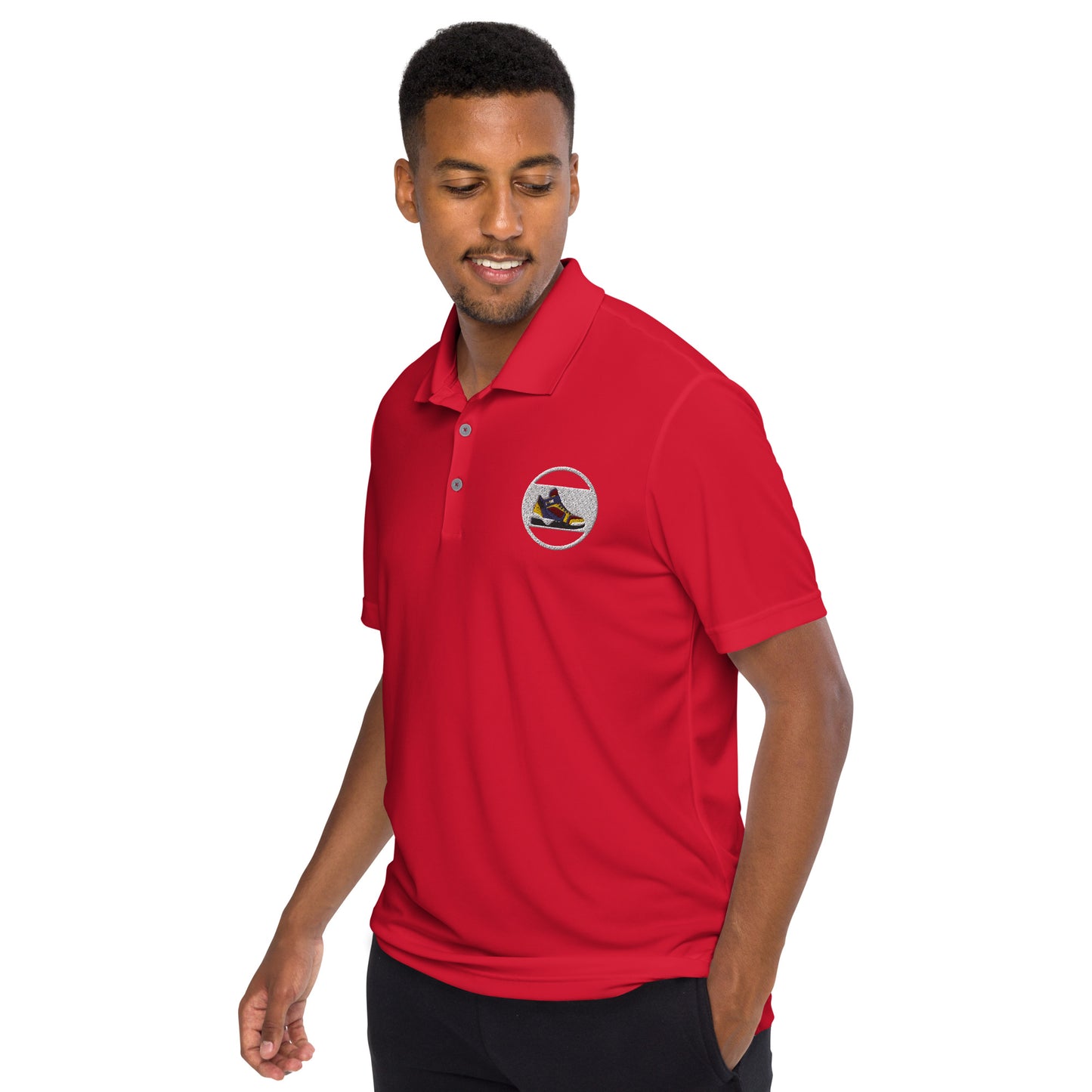 Da $ October’s adidas performance polo shirt