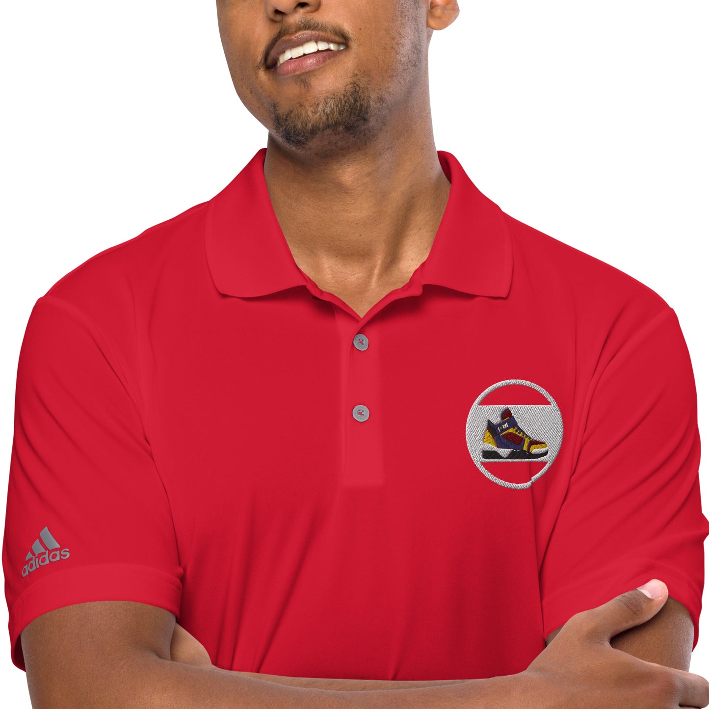 Da $ October’s adidas performance polo shirt