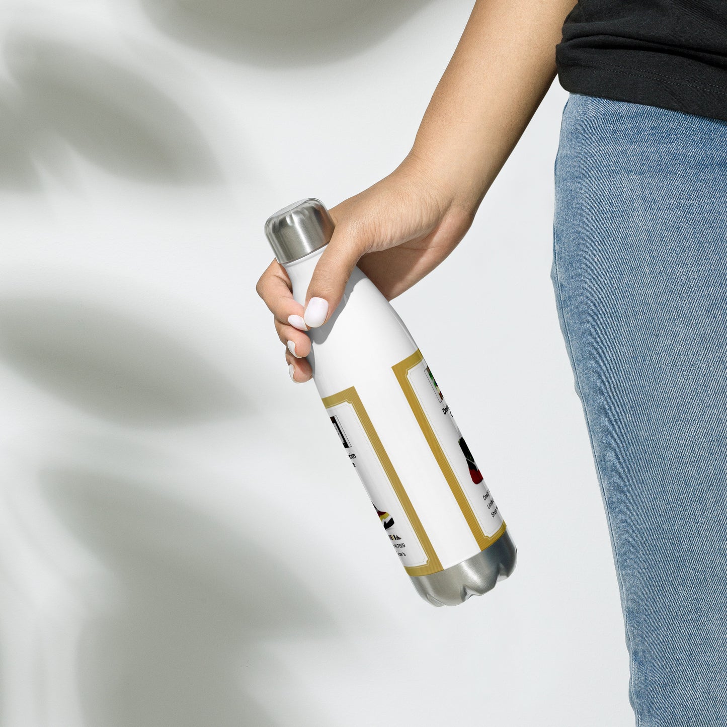 Da $ October’s & King Kid$ojaz Stainless Steel Water Bottle