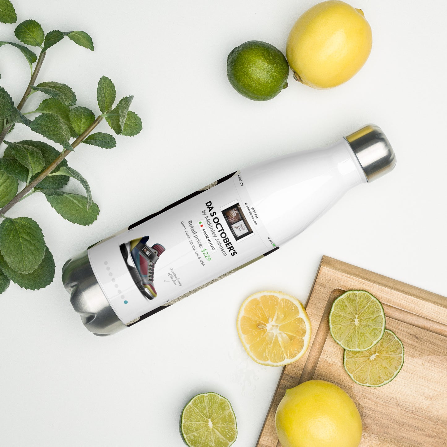 Da $ October’s Stainless Steel Water Bottle