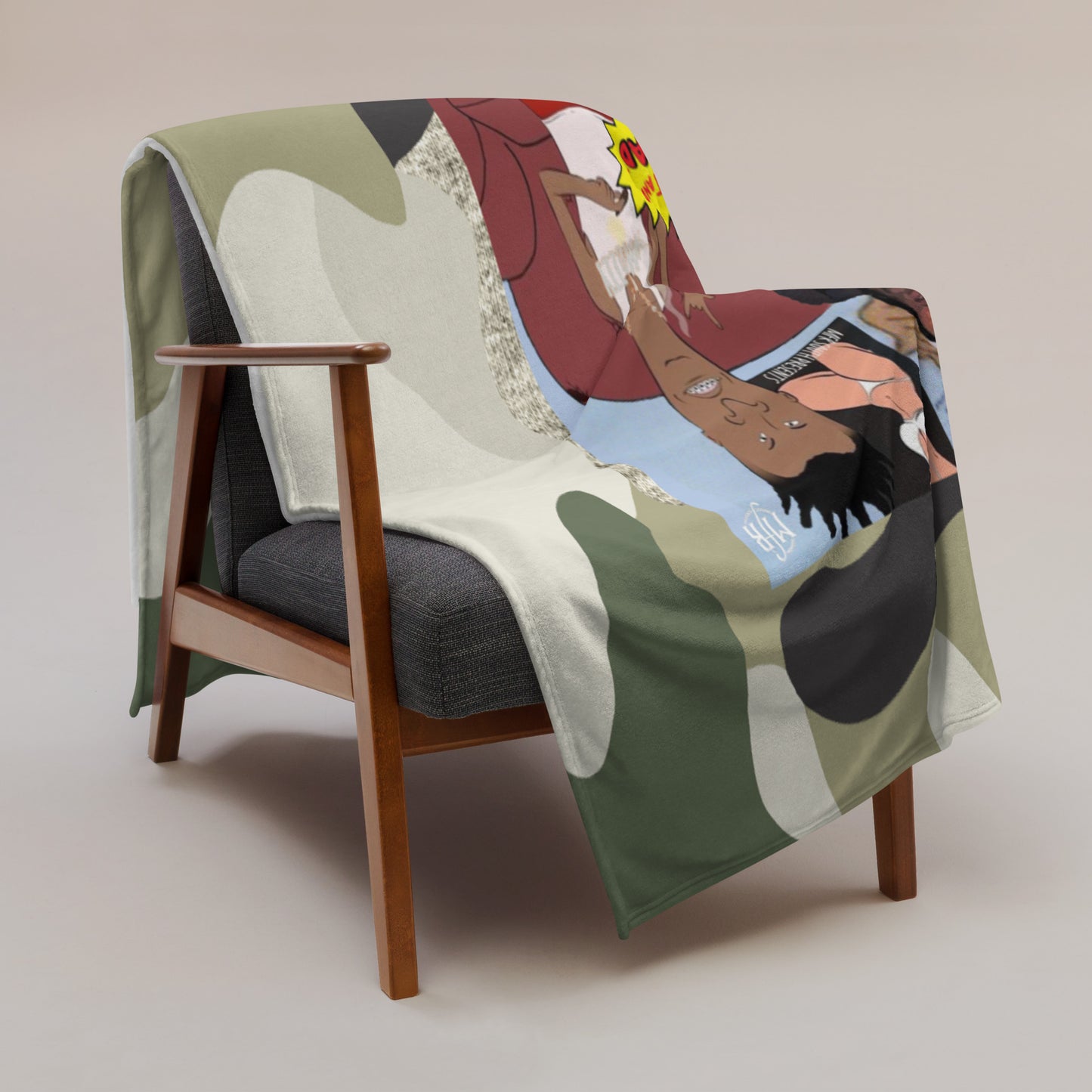 Da $ October’s Throw Blanket